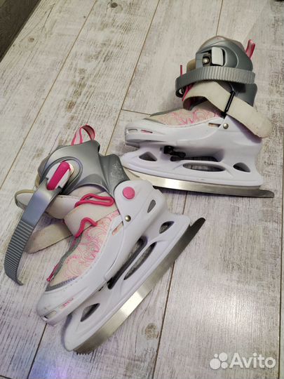 Коньки раздвижные 30-33