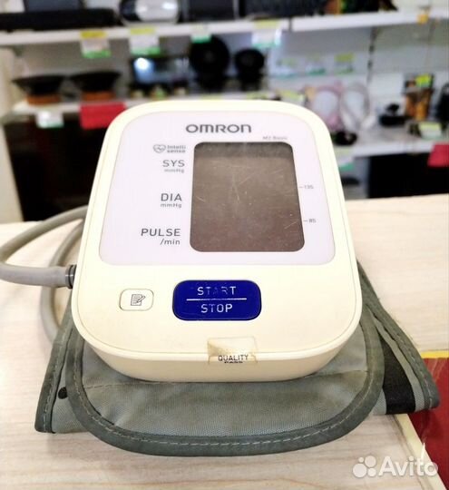 Тонометр omron M2 Basic Адаптер+Универсальная манж