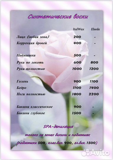 Депиляция воском