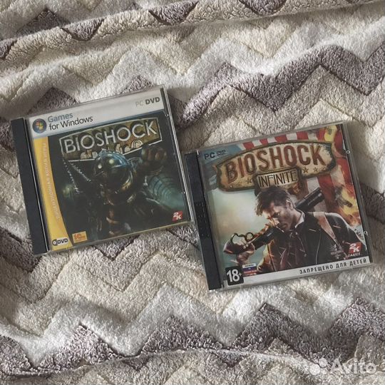 Bioshock и Infinite PC DVD с активированным кодом