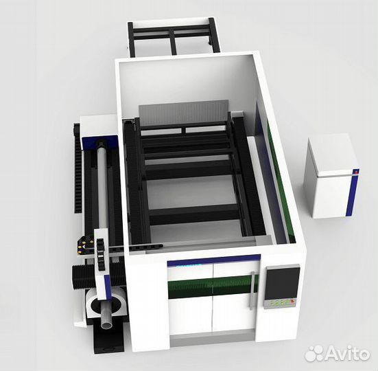 Оптоволоконный лазерный станок для резки металла