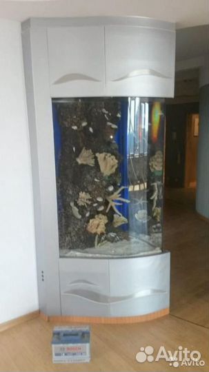 Аквариум с тумбой