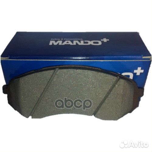 MPH40 колодки дисковые передние с антискрип. п