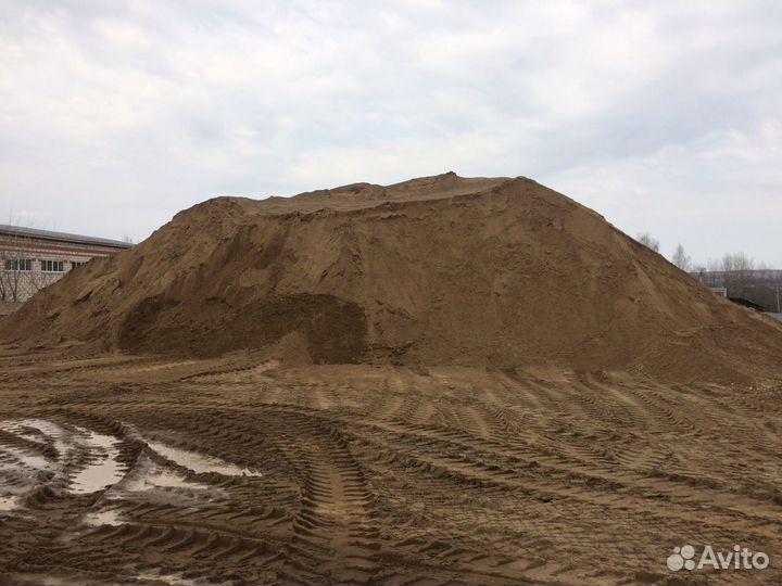 Песок щебень гравий пгс До 3 тонн