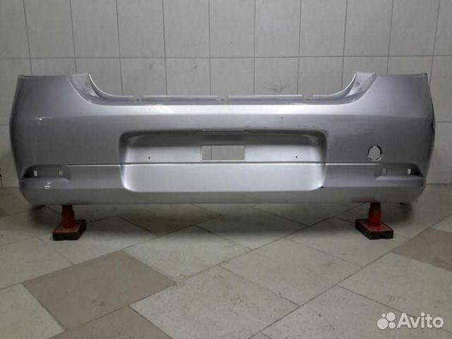 Бампер задний на рено логан
