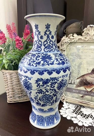 Роскошная китайская ваза