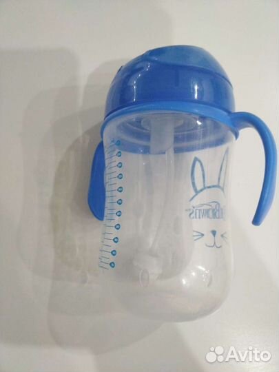 Поильник непроливайка Dr.Brown's с трубочкой