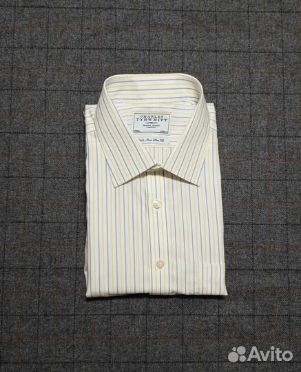 Рубашка Charles Tyrwhitt, Slim, вор. 43 (17), XL