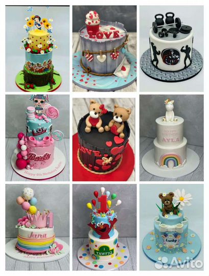 Торты на заказ