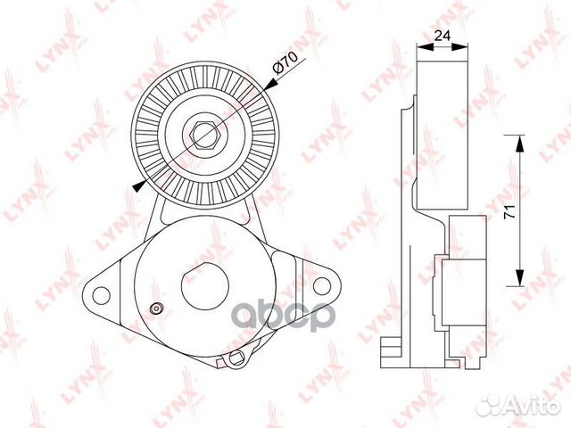 Натяжитель ремня навесного оборудования PT3246