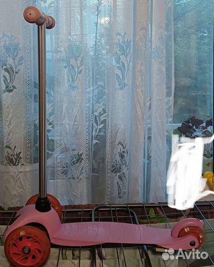 Самокат детский трехколесный бу