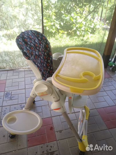 Стул для кормления chicco polly