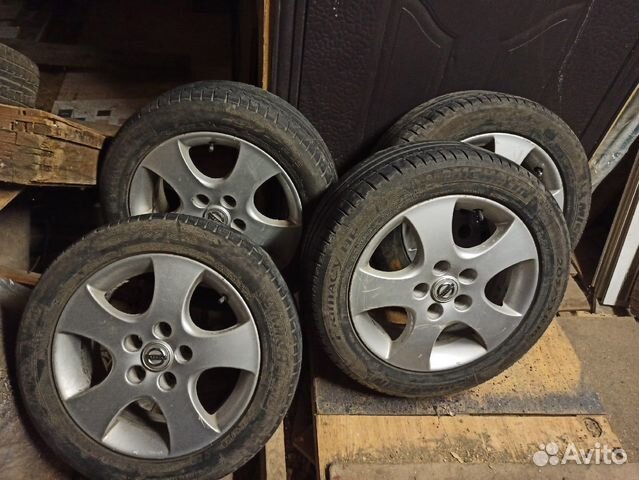 Диски с резиной для nissan