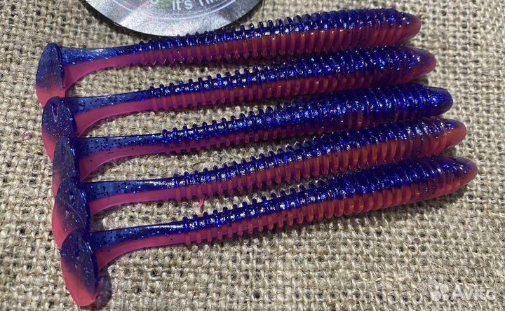 Силиконовые приманки Swing Impact 100 мм