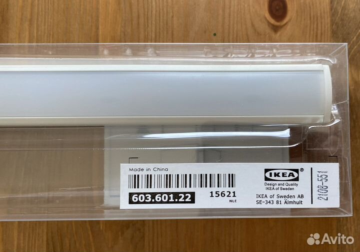 Светодиодная лампа IKEA для шкафа 72 см новая