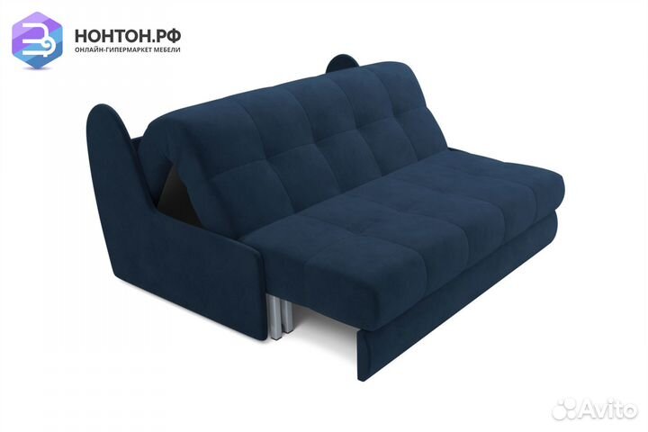 Диван аккордеон Барон №2 темно-синий