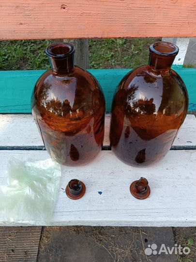 Бутыли коричневые 6-ти литровые СССР