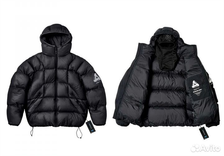 Пуховик palace pertex balaclava puffa (Хит 2024)