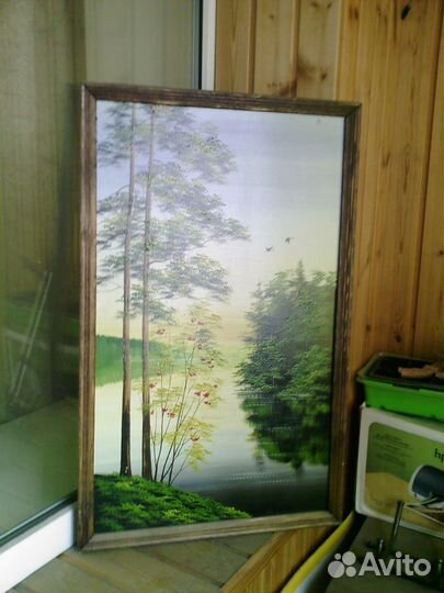 Три картины из личной коллекции. Масло. Акрил