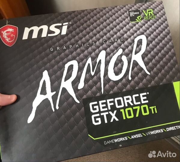 MSI GTX 1070 Ti armor 8G