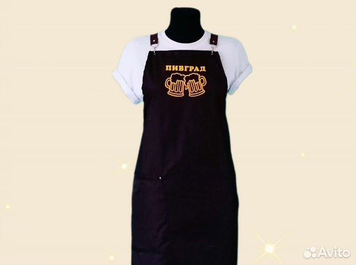 Фартук рабочий с логотипом