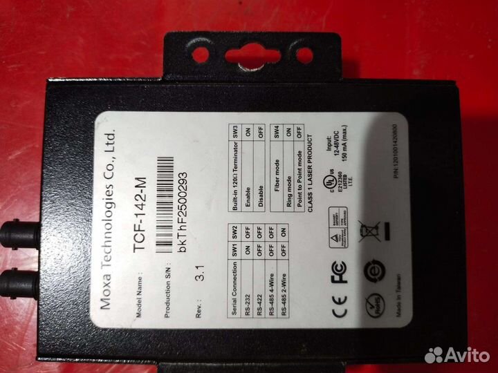 Преобразователь Moxa TCF-142-M-ST