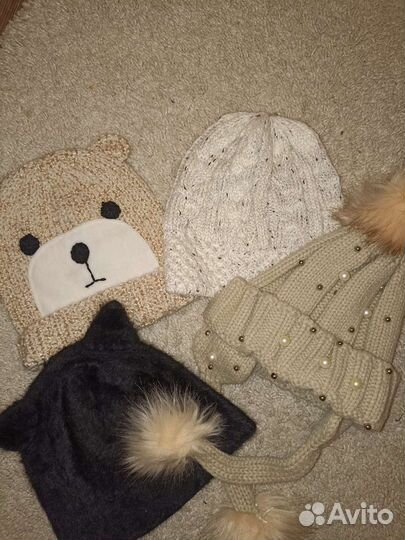 Шапка, шарф, перчатки