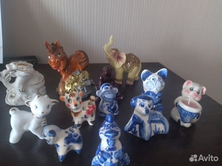 Фарфоровые статуэтки маленькие