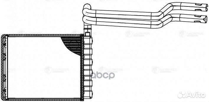 Радиатор отоп. LRh 1075 luzar