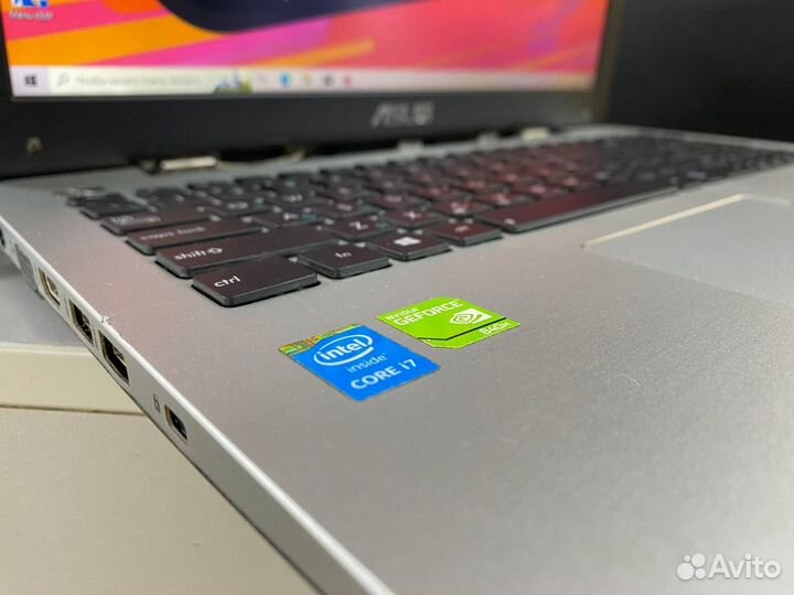 Ноутбук asus i7 / 840M / SSD 512GB