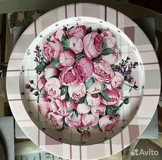 Поднос жестяной