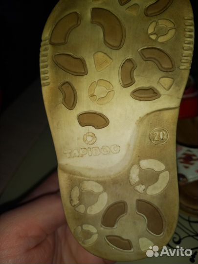 Сандалии для девочки 20 размер