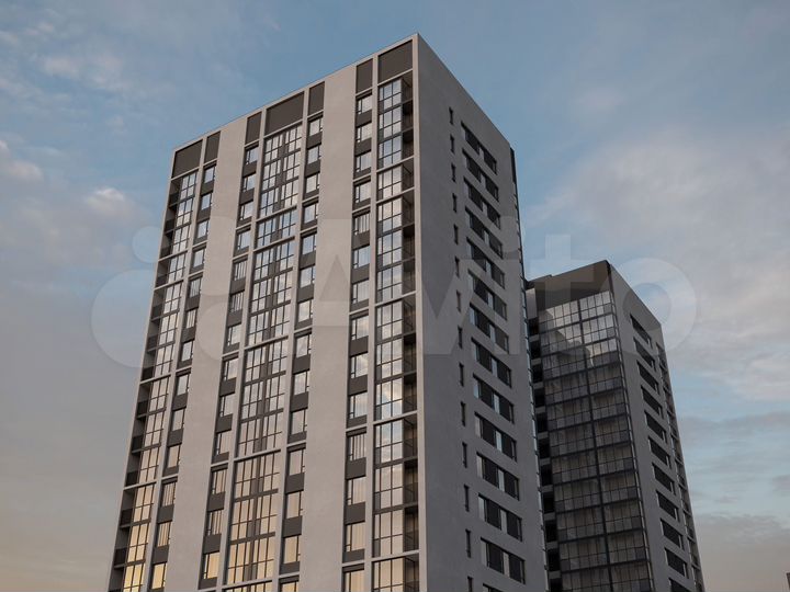 2-к. квартира, 52,6 м², 8/18 эт.