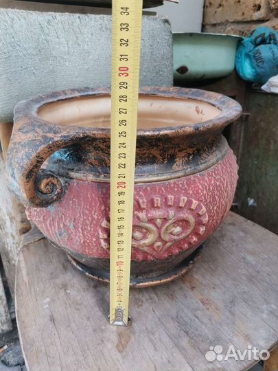 Горшок керамический