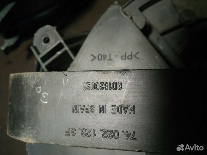 Вентилятор отопителя. моторчик печки. вентилятор п