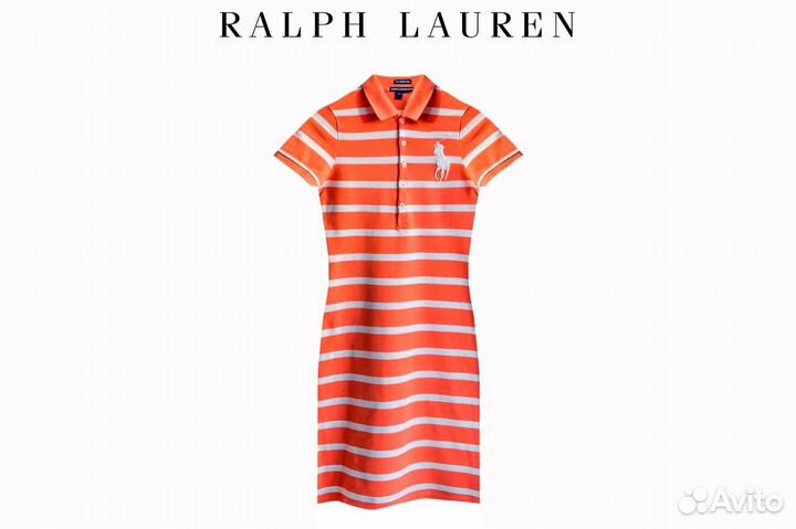Ralph Lauren платье поло XS. Оригинал