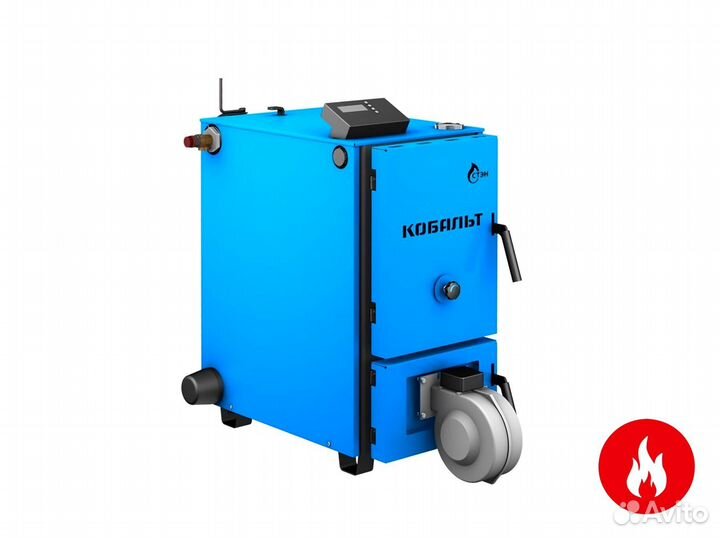 Твердотопливный котел кобальт 15