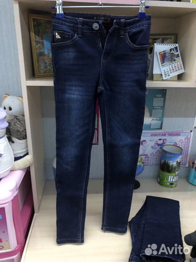 Джинсы для девочки новые