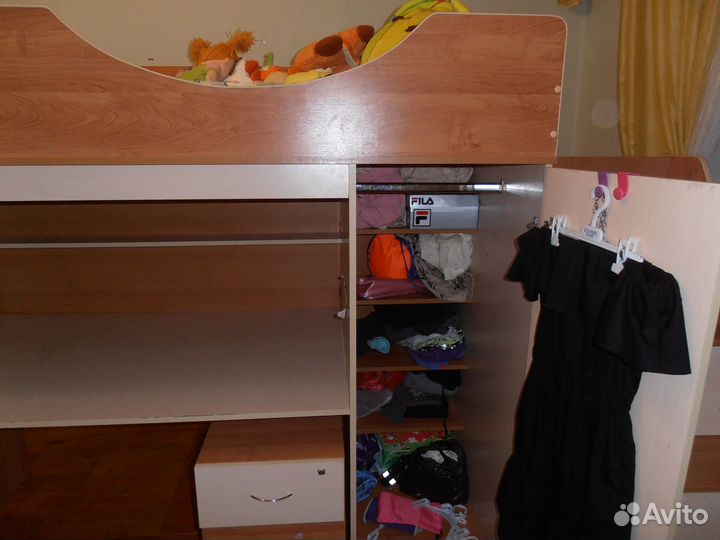 Кровать-чердак