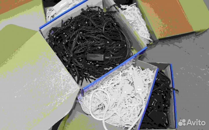 Гирлянда уличная 25м