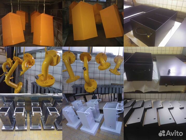 Порошковая покр 12 метровая печь полимеризации