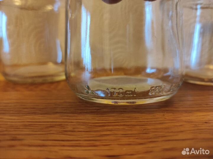 Банка стеклянная 170 мл для йогурта/свечей