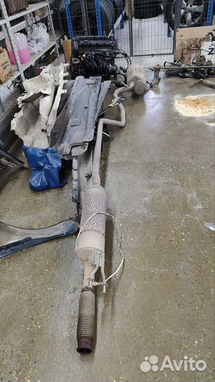 Глушитель в сборе citroen c5 x7