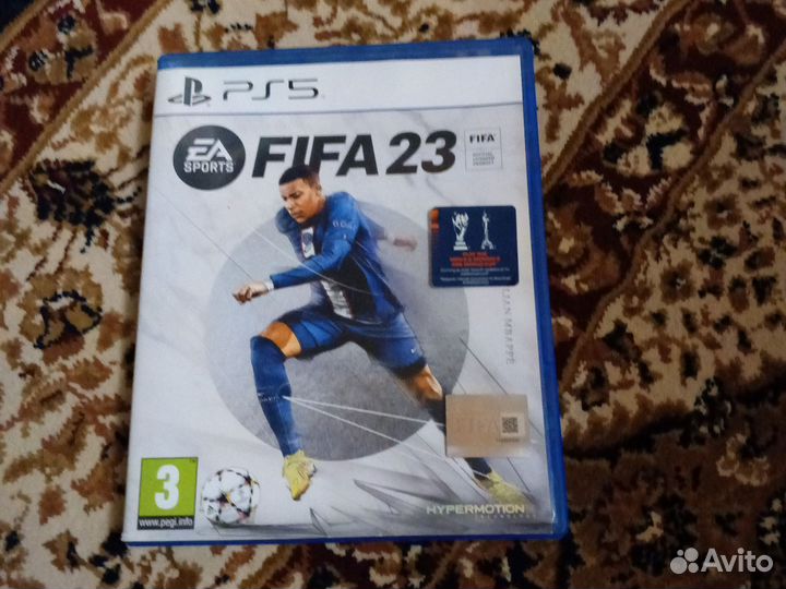 Диск на ps5 fifa23