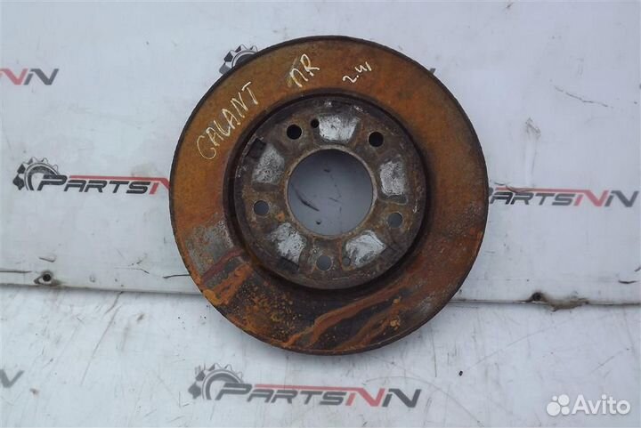 Диск тормозной передний Митсубиши Галант 8