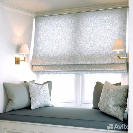 Римские шторы с электроприводом на заказ