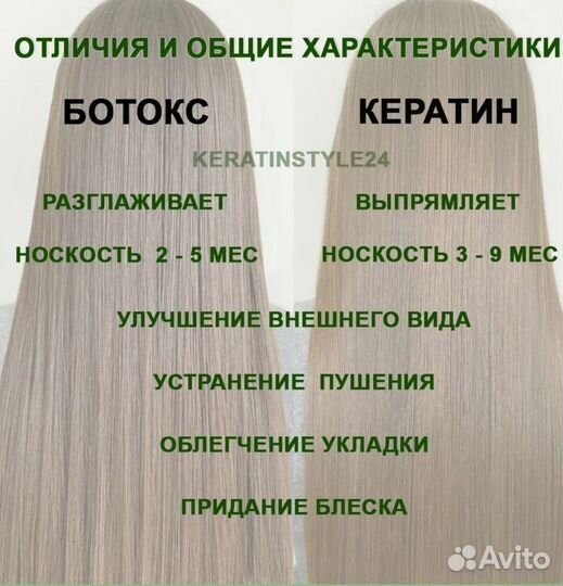 Кератиновое выпрямление волос на дому