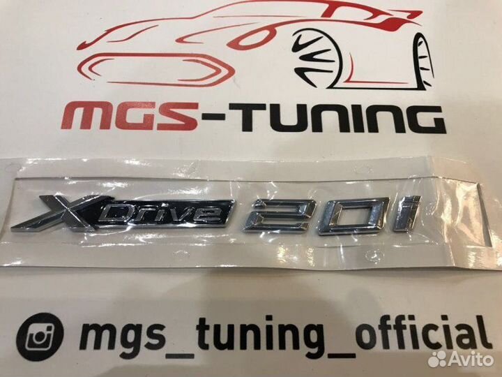 Шильдик BMW Xdrive 2.0i