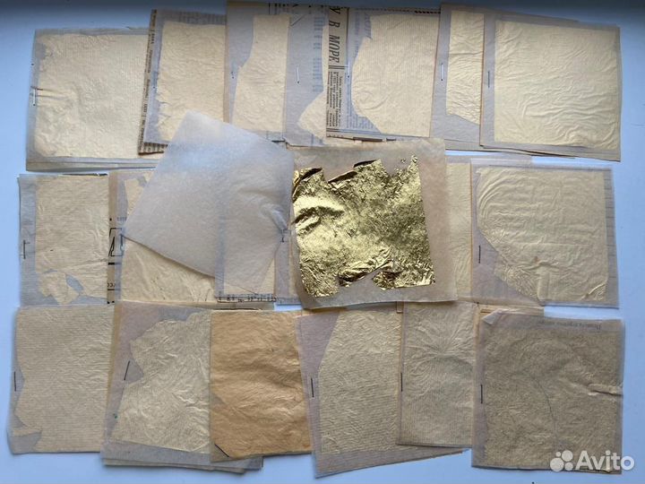 Сусальное золото 960. Для реставрации