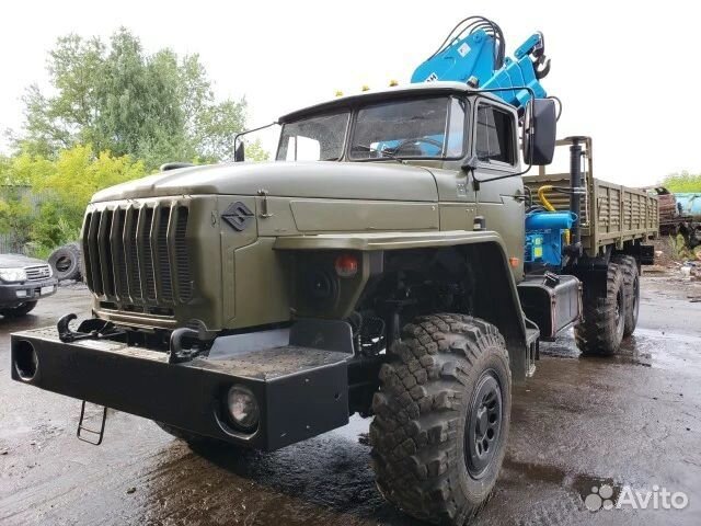 Урал 4320-1112-10 С КМУ с КМУ, 2005